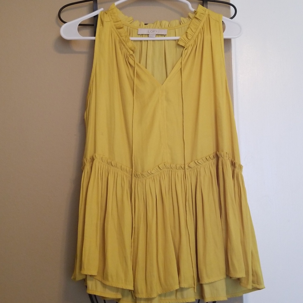 Yellow Tank Top